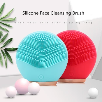 Electric Silicone Face Cleaning Brush Mini Portable Face Massager Waterproof Sonic Double Dual Side Pore Cleaning Skin Care Tool
Electric Silicone Face Cleaning Brush Mini Portable Face Massager Waterproof Sonic Double Dual Side Pore Cleaning Skin Care Tool