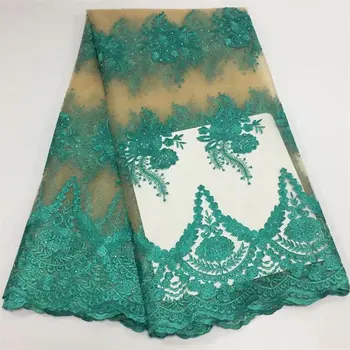 2019 Latest African Tulle Lace fabric high quality african lace fabric Green French mesh laces material for women wedding party
2019 Latest African Tulle Lace fabric high quality african lace fabric Green French mesh laces material for women wedding party
