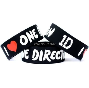100pcs I love One Direction wristband silicone bracelets free shipping by ePacket
100pcs I love One Direction wristband silicone bracelets free shipping by ePacket