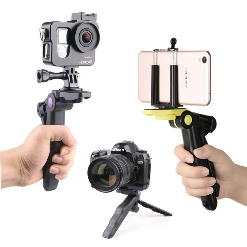 Handheld Stabilizer Pistol Hand Grip +Phone Clip Holder Support +Gopro Mount Screw for iPhone 7 6plus for Canon Nikon for Gopro
Handheld Stabilizer Pistol Hand Grip +Phone Clip Holder Support +Gopro Mount Screw for iPhone 7 6plus for Canon Nikon for Gopro
