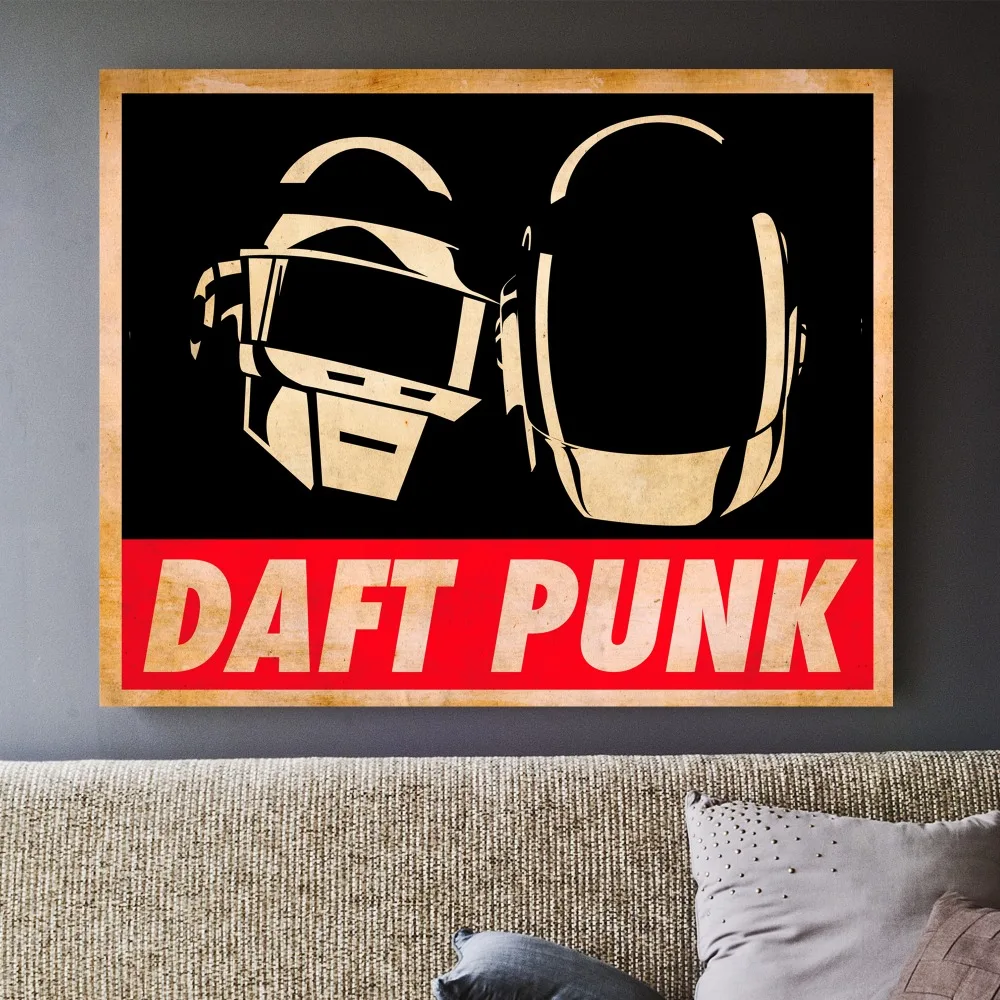 Classic Daft Punk Mask Music Canvas Art Print Poster Wall Pictures For Living Room Home Decorative Wall Decor No Frame
Classic Daft Punk Mask Music Canvas Art Print Poster Wall Pictures For Living Room Home Decorative Wall Decor No Frame