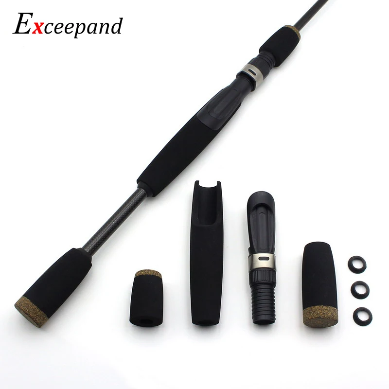Exceepand Black EVA Foam Spinning Split Fishing Handle Grips Pole Handle Parts for Fishing Rod Building or Repair
Exceepand Black EVA Foam Spinning Split Fishing Handle Grips Pole Handle Parts for Fishing Rod Building or Repair