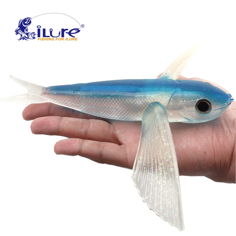 iLure Sea water fishing bait fly fish 3D eyes 22cm 124g fishing soft lure trolling tuna bait sea fishing boat mackerel crankbait 
iLure Sea water fishing bait fly fish 3D eyes 22cm 124g fishing soft lure trolling tuna bait sea fishing boat mackerel crankbait