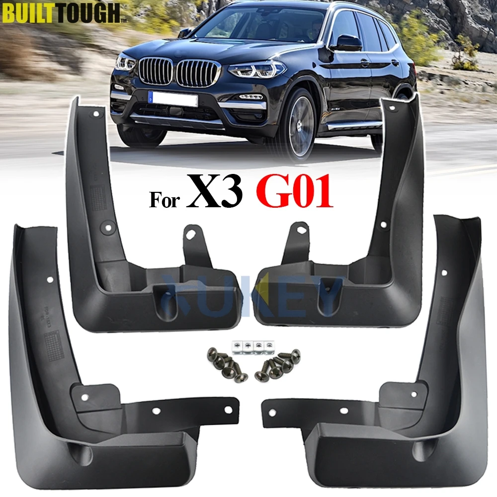 Брызговики автомобильные для BMW X3 G01 2018 2019 Передние Задние защитный чехол