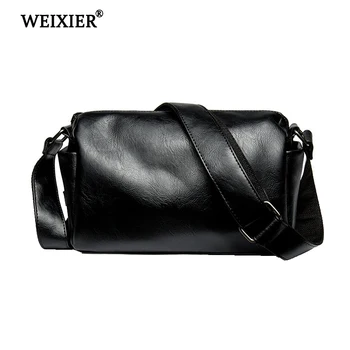WEIXIER Fashion Men New Arrival Black PU Leather Men's Shoulder Bag Waterproof Multi-layer Crossbody Bag For Casual Travel Bag
WEIXIER Fashion Men New Arrival Black PU Leather Men's Shoulder Bag Waterproof Multi-layer Crossbody Bag For Casual Travel Bag