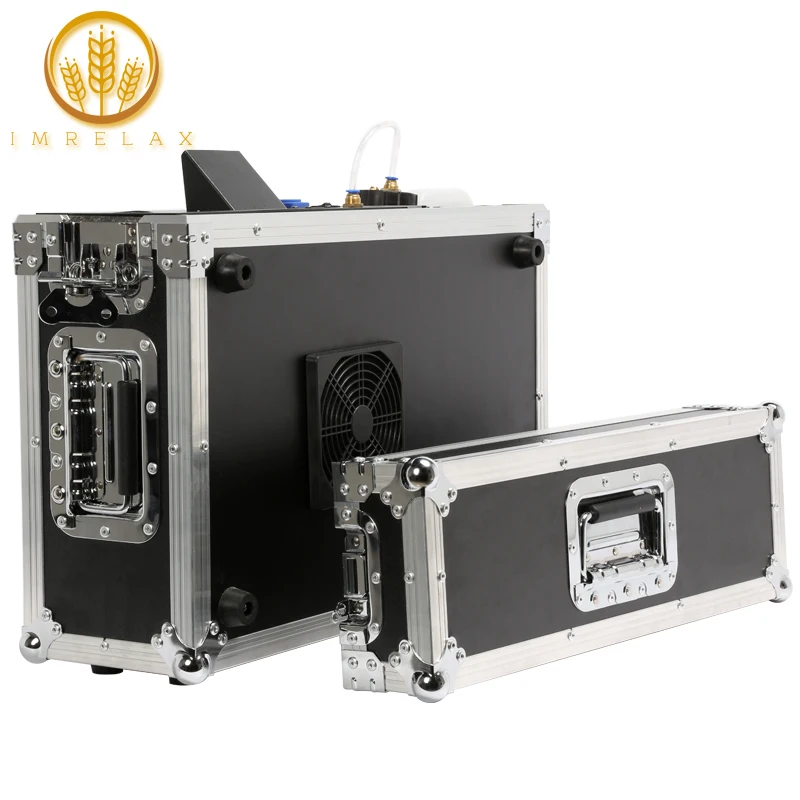 IMRELAX New Heating System 900W Stage Mist Haze Machine with DMX Control Flight Case Package Stage Lighting With Flight Case 
IMRELAX New Heating System 900W Stage Mist Haze Machine with DMX Control Flight Case Package Stage Lighting With Flight Case