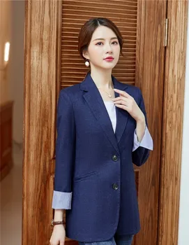 High Quality Fabric Autumn Winter Women Formal Blazers and Jackets Coat Fashion Casual Styles Ladies OL Blaser Tops Clothes
High Quality Fabric Autumn Winter Women Formal Blazers and Jackets Coat Fashion Casual Styles Ladies OL Blaser Tops Clothes