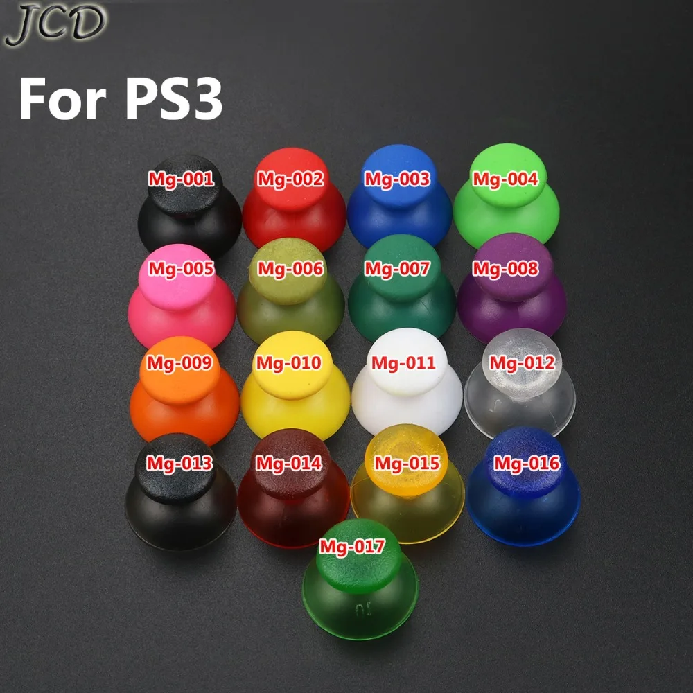 JCD 2pcs 3D Analog Joystick Stick Module Mushroom Cap For Sony PlayStation Dualshock 3 PS3 Controller Thumb Cover
JCD 2pcs 3D Analog Joystick Stick Module Mushroom Cap For Sony PlayStation Dualshock 3 PS3 Controller Thumb Cover