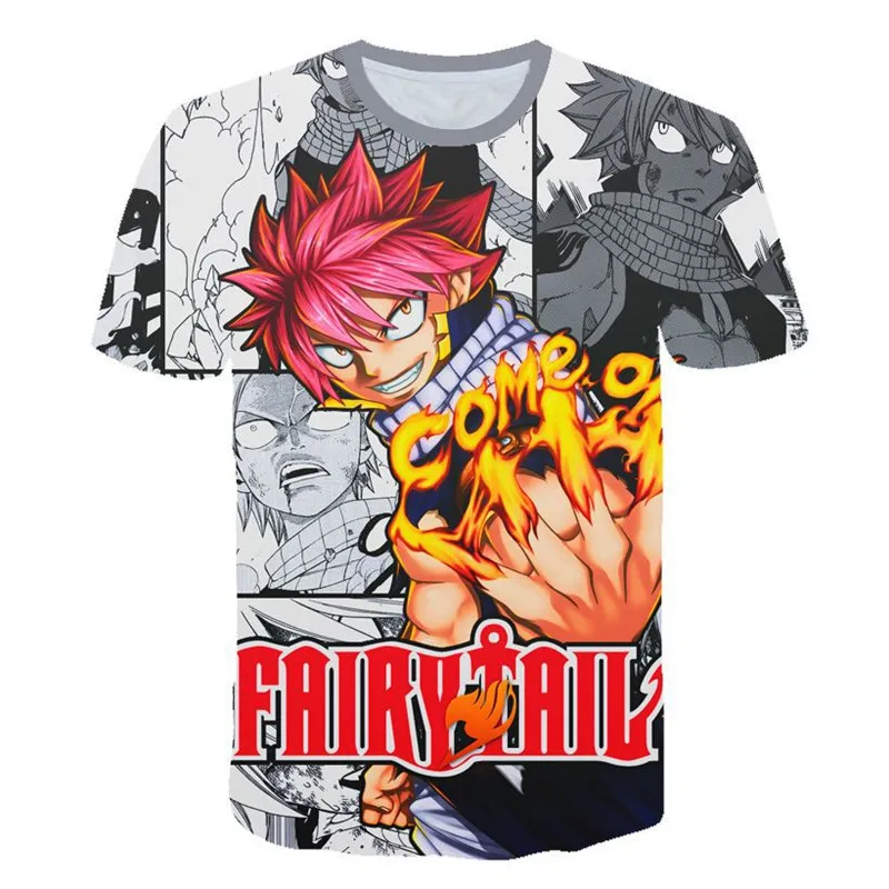 2019 Newest T-shirt Japan Comic tshirt FAIRY TAIL Men/women Tshirt 3d Print Summer Casual Short Sleeve Tops
2019 Newest T-shirt Japan Comic tshirt FAIRY TAIL Men/women Tshirt 3d Print Summer Casual Short Sleeve Tops