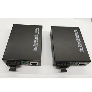 80KM 100M Singlemode Dual Fiber 1550nm SC/UPC Fiber Optic Media Converter Fiber to UTP Converter
80KM 100M Singlemode Dual Fiber 1550nm SC/UPC Fiber Optic Media Converter Fiber to UTP Converter