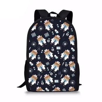 Customized School Backpack Kids Primary School Bags Cartoon Bear Nurse Printing Backpacks Child Boys Casaul Rucksack Schoolbag
Customized School Backpack Kids Primary School Bags Cartoon Bear Nurse Printing Backpacks Child Boys Casaul Rucksack Schoolbag