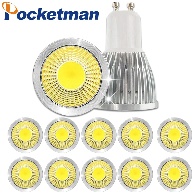 Dimmable Led Spotlight Bulb 15W 10W 7W Led Cob Sport Light Lamp Gu10 Led AC85-265v Lampada
Dimmable Led Spotlight Bulb 15W 10W 7W Led Cob Sport Light Lamp Gu10 Led AC85-265v Lampada