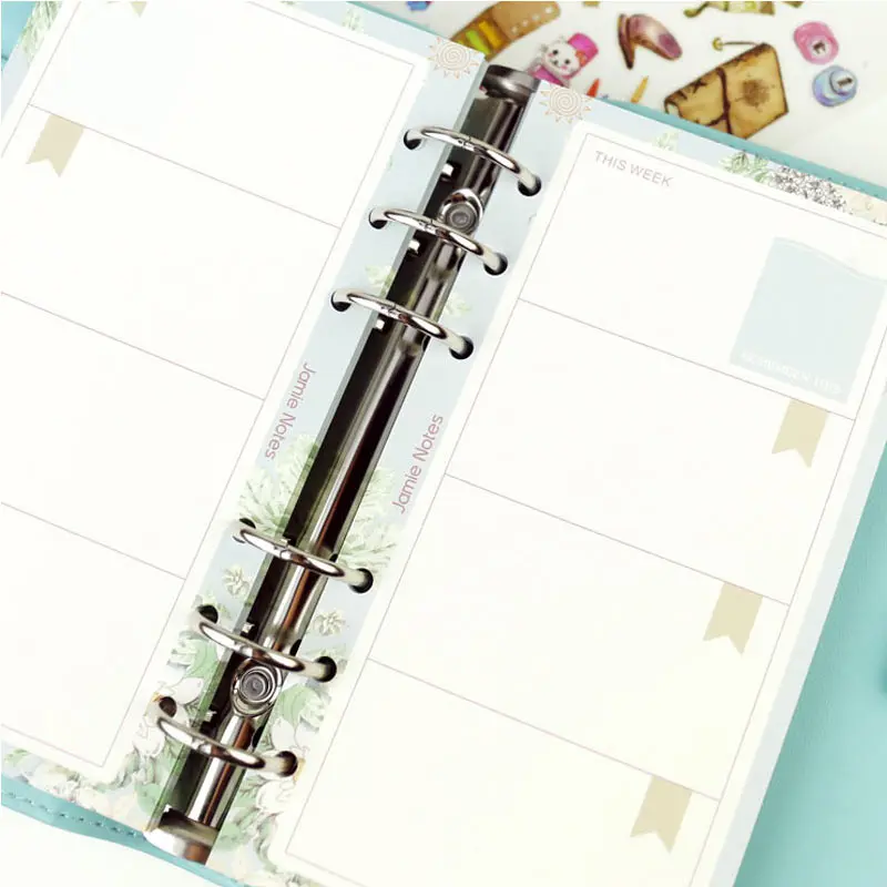 Yiwi lattice G 40 sheet A5 A6 Colored Spiral Notebook Refills 6 holes Diario Binder Paper for Filofax Planner Inner Pages
Yiwi lattice G 40 sheet A5 A6 Colored Spiral Notebook Refills 6 holes Diario Binder Paper for Filofax Planner Inner Pages