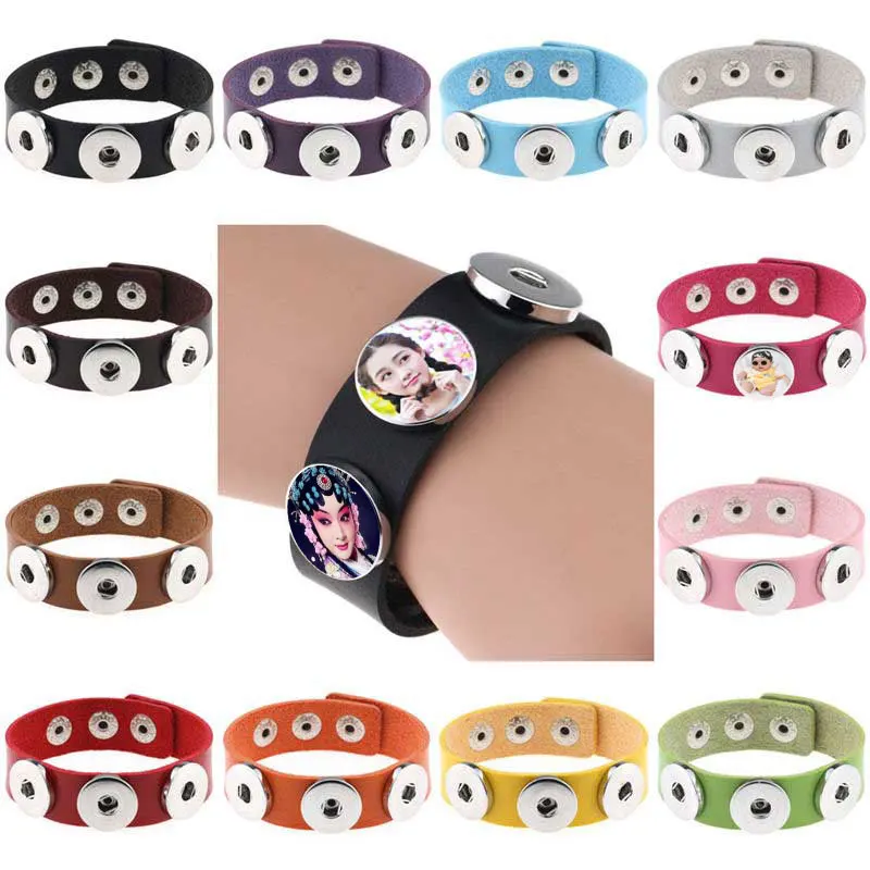 button bracelets for dye sublimation fashion leather bracelet jewelry for women heat transfer blank consumables custom diy gift
button bracelets for dye sublimation fashion leather bracelet jewelry for women heat transfer blank consumables custom diy gift