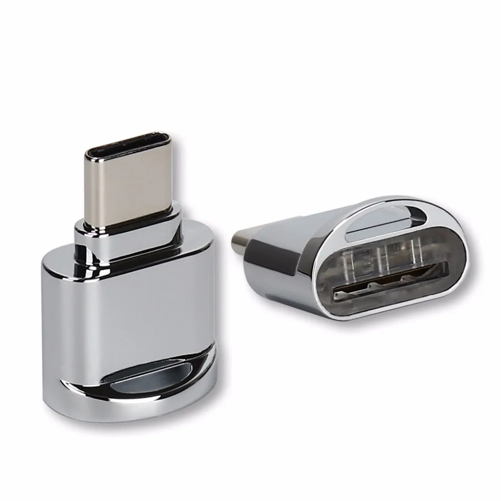 USB 3.1 Type C Micro SD TF Memory Card Reader OTG Adapter for Samsung S8 LG G6 G5 V20 Xiaomi Huawei P9 P10 Chromebook OnePlus
USB 3.1 Type C Micro SD TF Memory Card Reader OTG Adapter for Samsung S8 LG G6 G5 V20 Xiaomi Huawei P9 P10 Chromebook OnePlus