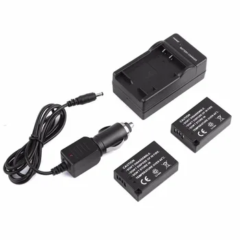 2pcs Camera Batteries 1040mAh And Travel Battery Charger & Car Charging Line for Canon LP-E17 Digital/Video Camera
2pcs Camera Batteries 1040mAh And Travel Battery Charger & Car Charging Line for Canon LP-E17 Digital/Video Camera