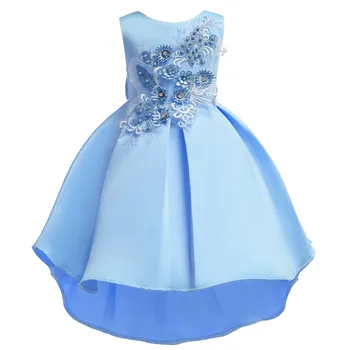 Baby Girls Appliques Flower Dress 6Y Girl Formal Wedding Dresses Kids Princess Festival Dress up Costume Children Girls Clothing
Baby Girls Appliques Flower Dress 6Y Girl Formal Wedding Dresses Kids Princess Festival Dress up Costume Children Girls Clothing
