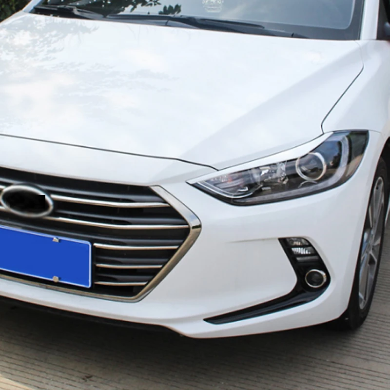 Modification For Hyundai Elantra 2016 2017 Sedan headlight eyebrows eyelids ABS chrome stickers car style cover accessories
Modification For Hyundai Elantra 2016 2017 Sedan headlight eyebrows eyelids ABS chrome stickers car style cover accessories