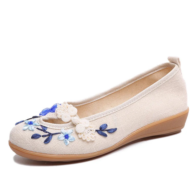 Flat Bottom Women's Shoes Fashion Embroidery Casual Comfort Vintage National Wind Single Shoes Spring 2019 New Embroidered Shoes
Flat Bottom Women's Shoes Fashion Embroidery Casual Comfort Vintage National Wind Single Shoes Spring 2019 New Embroidered Shoes