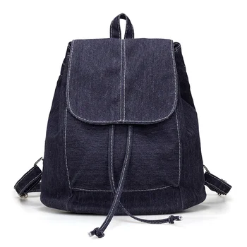 2019 New Denim Canvas Women Backpack Drawstring School Bags For Teenagers Girls Small Backpack Female Rucksack Mochilas Feminina
2019 New Denim Canvas Women Backpack Drawstring School Bags For Teenagers Girls Small Backpack Female Rucksack Mochilas Feminina