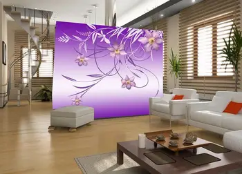 3D wallpaper custom mural beauty non-woven Romantic purple plant background wall painting flowers wallpaper
3D wallpaper custom mural beauty non-woven Romantic purple plant background wall painting flowers wallpaper