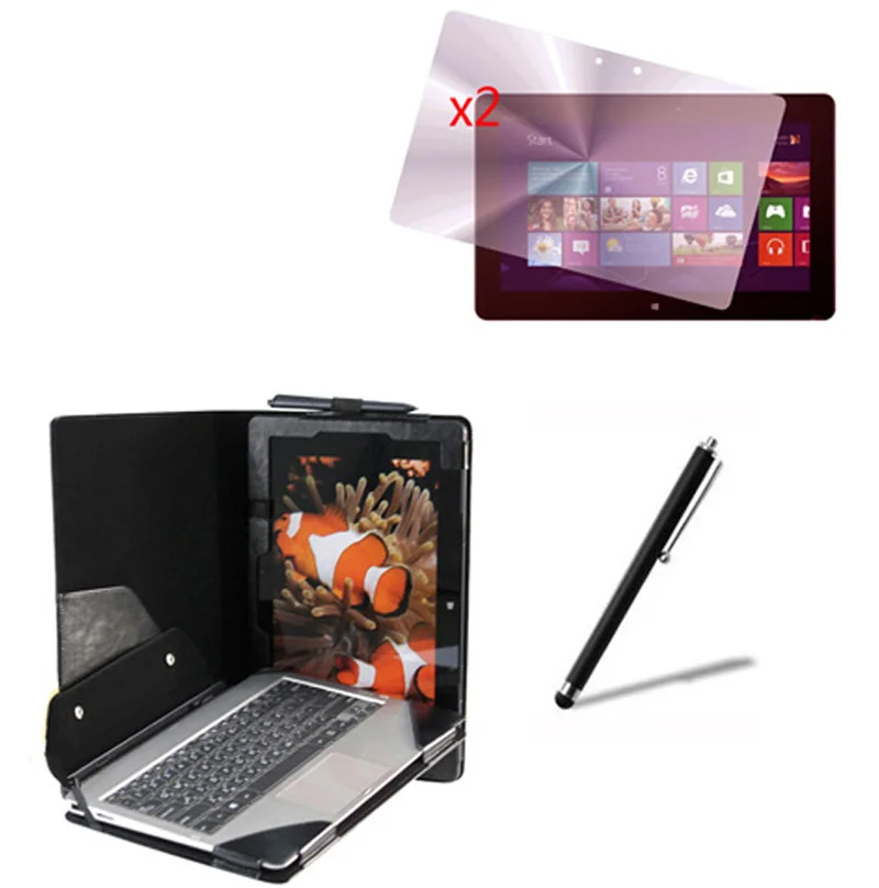 4in1 Luxury Leather Case With Detachable Keyboard Station Cover +2x Films +1x Stylus For ASUS Vivo Tab TF810 TF810C 11.6" Tablet
4in1 Luxury Leather Case With Detachable Keyboard Station Cover +2x Films +1x Stylus For ASUS Vivo Tab TF810 TF810C 11.6" Tablet