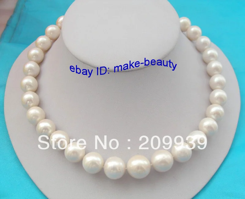 free shipping 001948 stunning big 12mm round white freshwater cultured pearl necklace clasp
free shipping 001948 stunning big 12mm round white freshwater cultured pearl necklace clasp