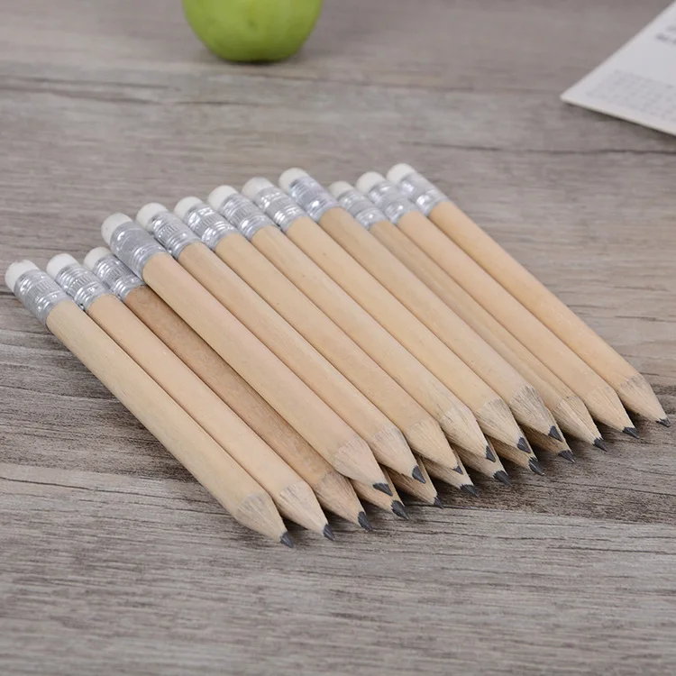5 PCS Mini Size Simple Wood Pencil With Eraser Log Pencil Short Size Pencil For Kids And Children
5 PCS Mini Size Simple Wood Pencil With Eraser Log Pencil Short Size Pencil For Kids And Children