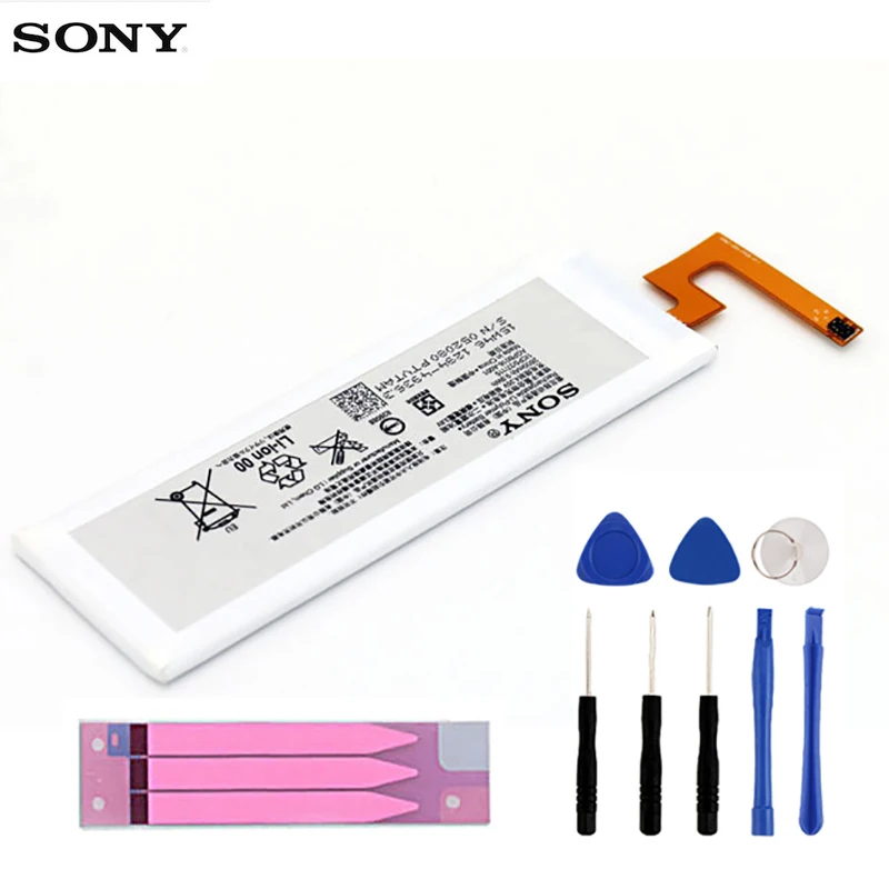Original Battery For SONY Xperia M5 E5606 E5663 E5653 E5603 2600mAh Phone Replacement Battery + Tools Kit
Original Battery For SONY Xperia M5 E5606 E5663 E5653 E5603 2600mAh Phone Replacement Battery + Tools Kit