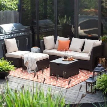 Hot sale comfortable garden furniture dark sofas classical rattan modular sofas
Hot sale comfortable garden furniture dark sofas classical rattan modular sofas