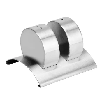 2pcs Spice Jars Portable Round Stainless Steel Seasoning Holders Condiment Containers with Racks for Kitchen BBQ Camping
2pcs Spice Jars Portable Round Stainless Steel Seasoning Holders Condiment Containers with Racks for Kitchen BBQ Camping