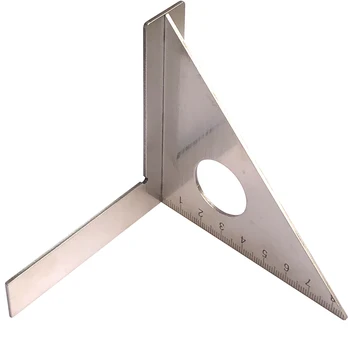 New Woodworking Ruler Square Layout Miter Triangle Rafter 45 Degree 90 Degree Metric Gauge Multifunctional Measuring Tools
New Woodworking Ruler Square Layout Miter Triangle Rafter 45 Degree 90 Degree Metric Gauge Multifunctional Measuring Tools
