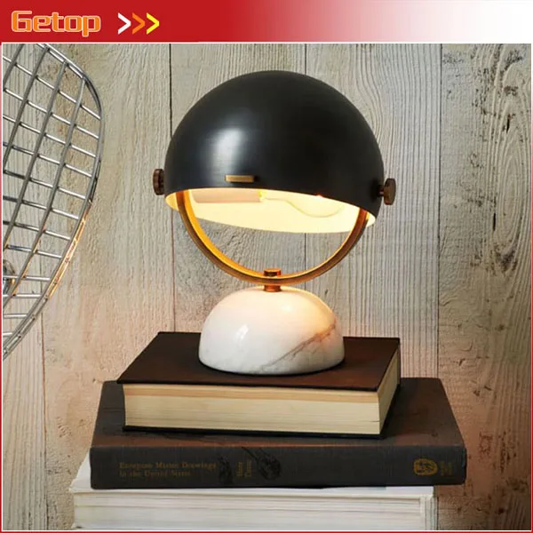 GETOP Brand Quality Retro Imitation Copper Gold Black Marble Base Reading Table Lamp Semi-circular Bedside Lamp Desk Lamp
GETOP Brand Quality Retro Imitation Copper Gold Black Marble Base Reading Table Lamp Semi-circular Bedside Lamp Desk Lamp