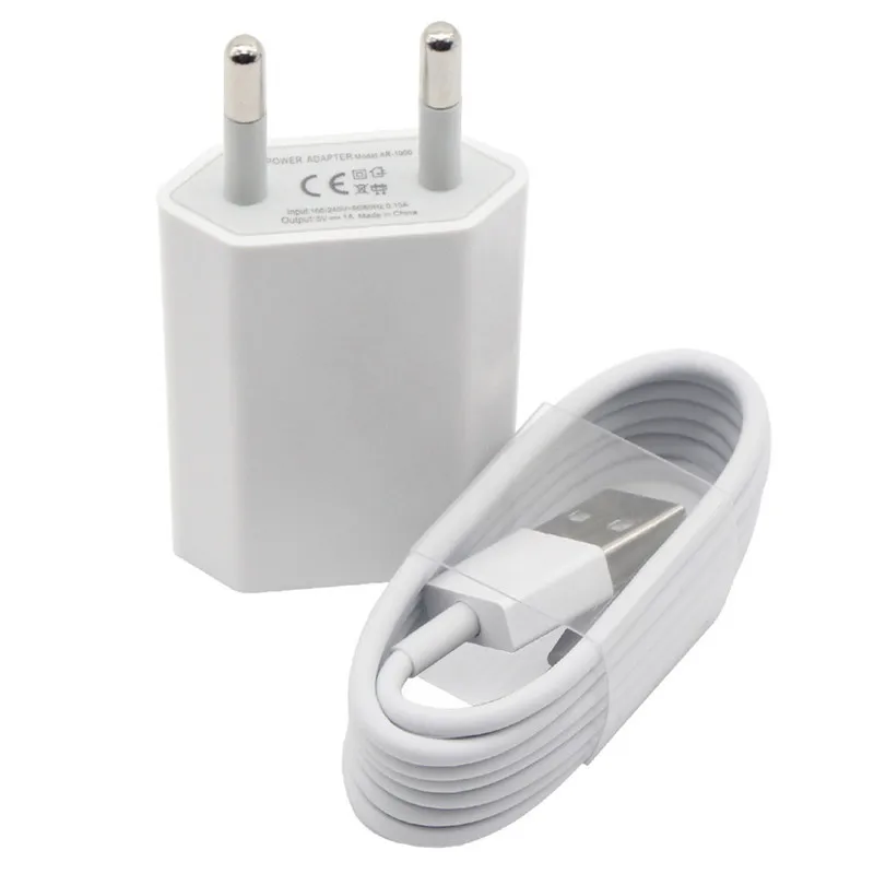 2 in 1 good usb wall charger + 1m 8 pin to usb data charging charger cable for iphone 5 5S 5C 6 6C plus SE for iphone 7 8 PLUS X
2 in 1 good usb wall charger + 1m 8 pin to usb data charging charger cable for iphone 5 5S 5C 6 6C plus SE for iphone 7 8 PLUS X