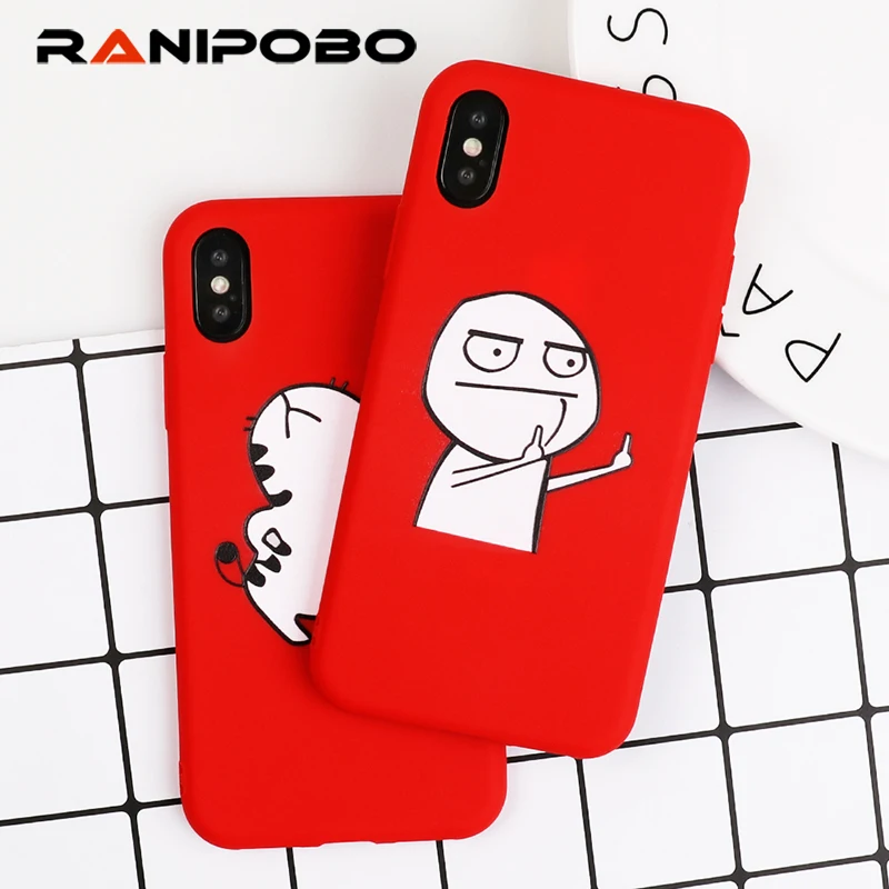 Funny Dancing Cute Cat Cartoon red Phone Case For iPhone 6S 6 7 Plus 8Plus X Cover Abstract Middle Finger Cases For iPhone X
Funny Dancing Cute Cat Cartoon red Phone Case For iPhone 6S 6 7 Plus 8Plus X Cover Abstract Middle Finger Cases For iPhone X