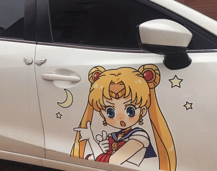 LEFT SIDE Car Stickers Personality Fashion Cartoon Anime Street Fashion Scratches Cover Sailor Moon Car Stickers
LEFT SIDE Car Stickers Personality Fashion Cartoon Anime Street Fashion Scratches Cover Sailor Moon Car Stickers