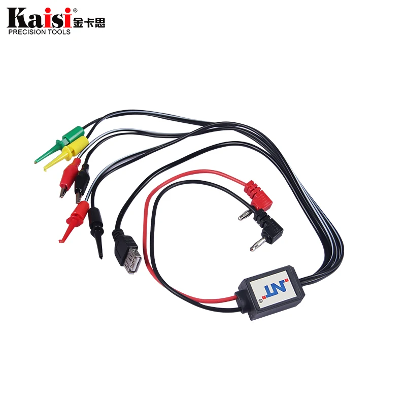 DC Power Supply Phone Current Test Cable with USB Output Mobile Phone Repair Tools Power Data Cable for iPhone Sony Samsung
DC Power Supply Phone Current Test Cable with USB Output Mobile Phone Repair Tools Power Data Cable for iPhone Sony Samsung