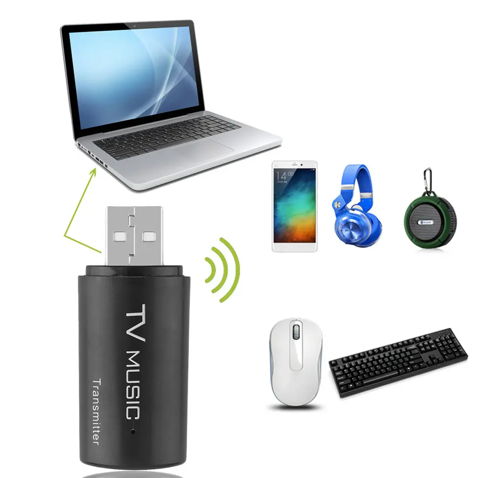 5PCS Multifunctional Adapter USB Bluetooth Transmitter For Speaker TV Computer 
5PCS Multifunctional Adapter USB Bluetooth Transmitter For Speaker TV Computer
