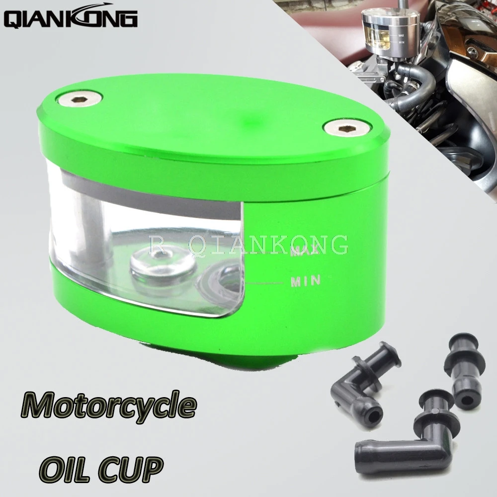 R QIANKONG CNC Universal Motorcycle Motorbike Fluid Reservoir Oil Cup For Honda CBR 1000 RR SP2 CBR250R 300R 500R 600F4i 600RR
R QIANKONG CNC Universal Motorcycle Motorbike Fluid Reservoir Oil Cup For Honda CBR 1000 RR SP2 CBR250R 300R 500R 600F4i 600RR