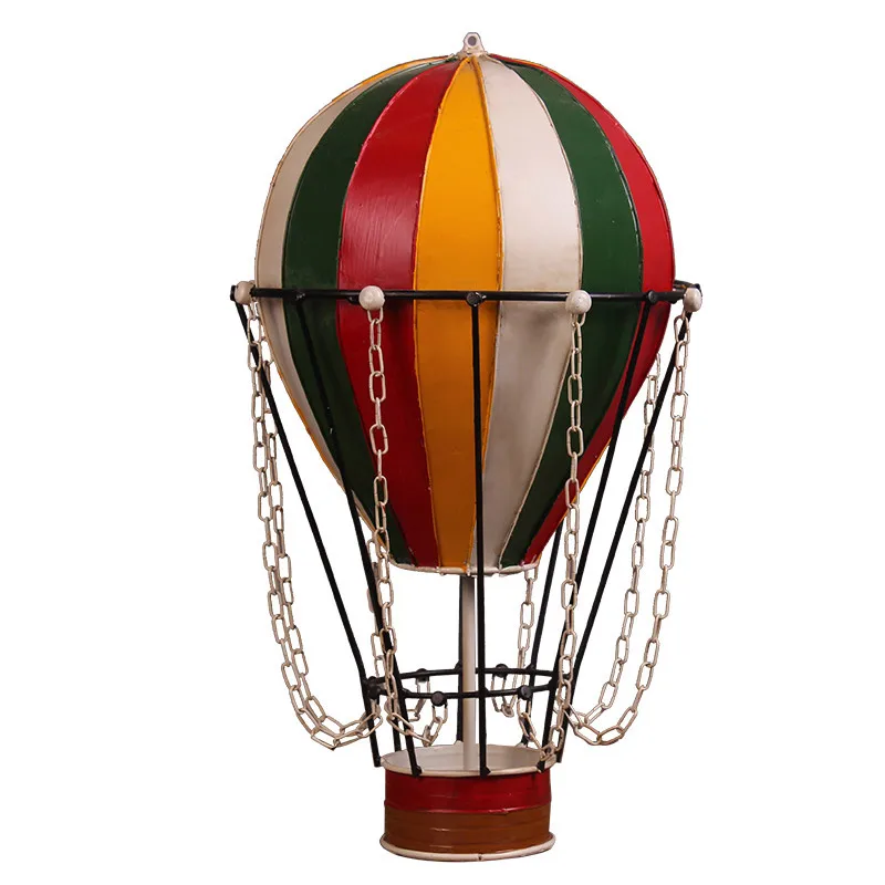 Vintage Iron Hot Air Balloon Decoration Craft Hanging Ornament Shop Show Window Shooting Props Home Decoration Accessorie
Vintage Iron Hot Air Balloon Decoration Craft Hanging Ornament Shop Show Window Shooting Props Home Decoration Accessorie