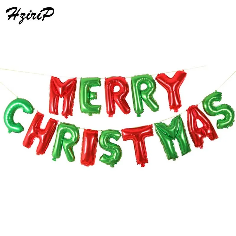 HziriP New 16 inch Merry Christmas Letter Balloons Sets Happy Party Decorative Colorful Gifts Aluminum Foil Balloons Wholesale
HziriP New 16 inch Merry Christmas Letter Balloons Sets Happy Party Decorative Colorful Gifts Aluminum Foil Balloons Wholesale