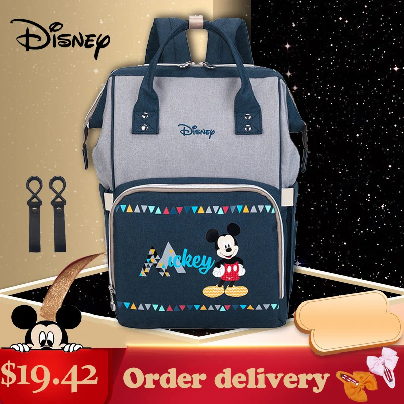 Disney Mickey Mouse Diaper Bags Travel Backpack Stroller Handbag Large Capacity Mummy Maternity Nappy Bag Baby Care
Disney Mickey Mouse Diaper Bags Travel Backpack Stroller Handbag Large Capacity Mummy Maternity Nappy Bag Baby Care