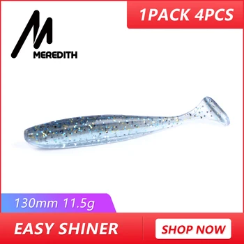 Meredith 13cm 11.5g 4pcs Wobblers Fishing Lures Easy Shiner Swimbaits Silicone Soft Bait Double Color Carp Artificial Soft Lure
Meredith 13cm 11.5g 4pcs Wobblers Fishing Lures Easy Shiner Swimbaits Silicone Soft Bait Double Color Carp Artificial Soft Lure