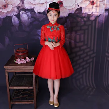 Red New Year Chinese Dress Kids 2018 Fashion Children Cheongsam Baby Girl Modern Qipao Vestido Oriental Dresses Traditional
Red New Year Chinese Dress Kids 2018 Fashion Children Cheongsam Baby Girl Modern Qipao Vestido Oriental Dresses Traditional