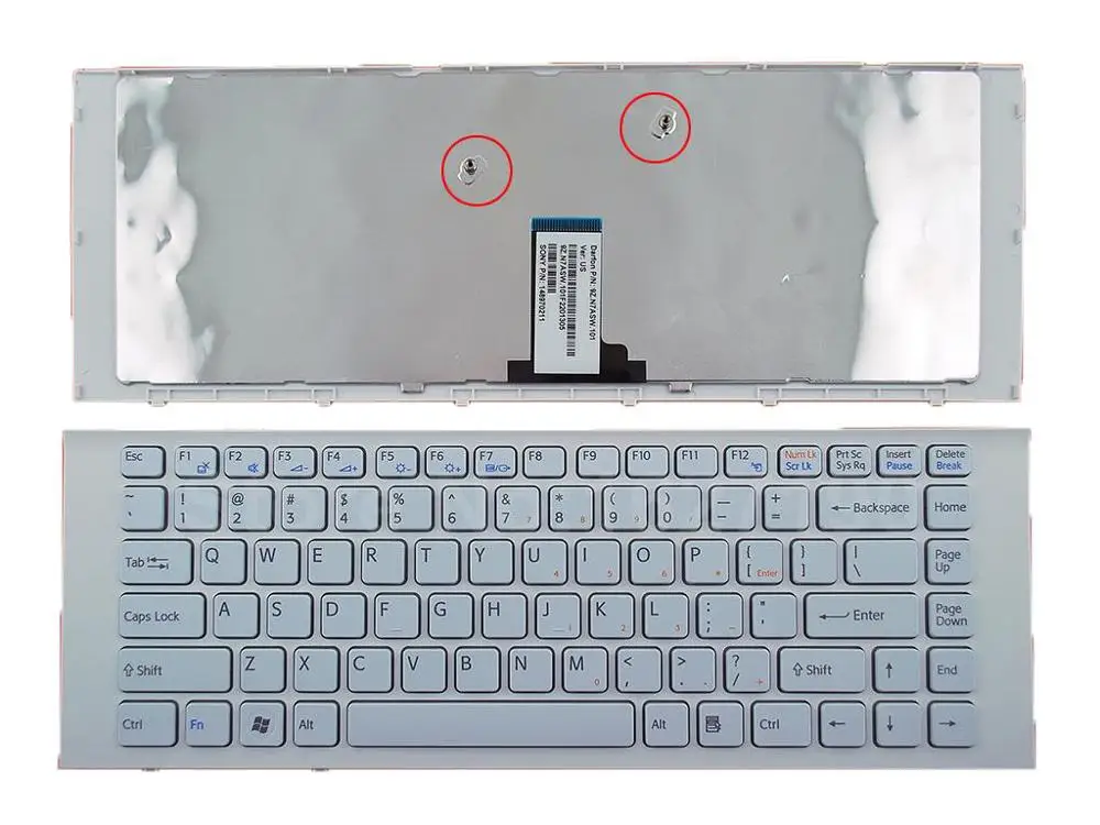 Клавиатура для SONY VPC-EG, белая рамка, новая клавиатура для ноутбука 9z. N7asw. 101 148970211, США
Клавиатура для SONY VPC-EG, белая рамка, новая клавиатура для ноутбука 9z. N7asw. 101 148970211, США