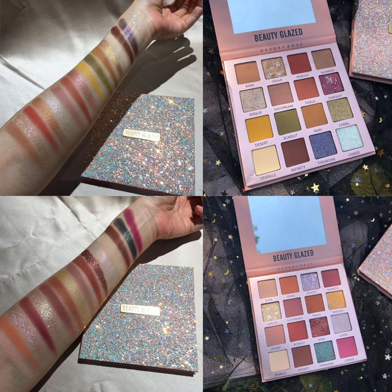 16Color 2 Styles Eyeshadow Makeup Palette Matte Shimmer Pigmented Tint Eyes Make Up Lasting Festival Eye Shadow Beauty Glazed
16Color 2 Styles Eyeshadow Makeup Palette Matte Shimmer Pigmented Tint Eyes Make Up Lasting Festival Eye Shadow Beauty Glazed