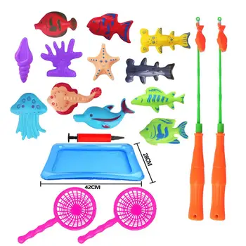 18pcs/lot Children Boy Girl Fishing Toy Set Suit Magnetic Play Water Baby Toys Fish Square Hot Games Gift For Kids Drop Shipping
18pcs/lot Children Boy Girl Fishing Toy Set Suit Magnetic Play Water Baby Toys Fish Square Hot Games Gift For Kids Drop Shipping