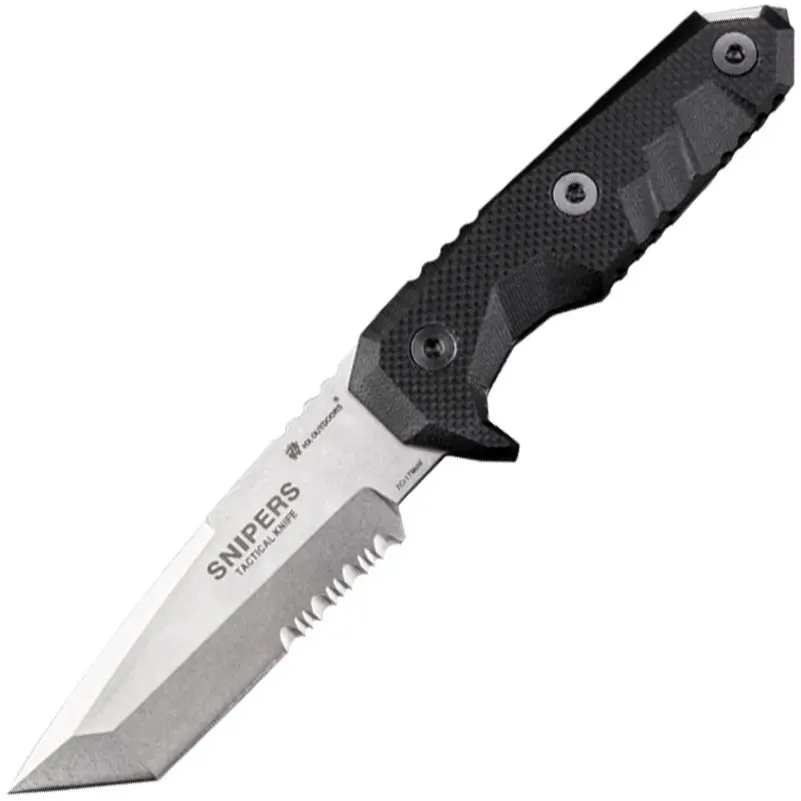 Hx Outdoors 7cr17mov Steel ,G10 Handle Hunting Knives Tactical Camping Tool Survival Rescue Knife Outdoor Tool ,thickness 4.5mm
Hx Outdoors 7cr17mov Steel ,G10 Handle Hunting Knives Tactical Camping Tool Survival Rescue Knife Outdoor Tool ,thickness 4.5mm