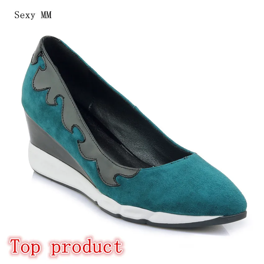 Genuine Leather Wedges Slip On Shoes Flat Platform Women Flats Loafers Wedge Casual Flat Walking Shoes High Quality
Genuine Leather Wedges Slip On Shoes Flat Platform Women Flats Loafers Wedge Casual Flat Walking Shoes High Quality