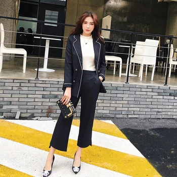 Women's business suit New Pant Suits Costumes for Women Office Business Suits Formal Work Wear Sets Uniform Styles Elegant Pants
Women's business suit New Pant Suits Costumes for Women Office Business Suits Formal Work Wear Sets Uniform Styles Elegant Pants